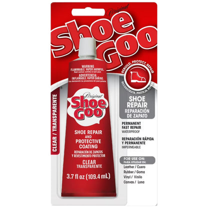 Shoe Goo - Adhesive Glue, Clear Adhesive Repair for Shoes, 3.7 fl. oz.